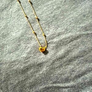 BRAND NEW sterling silver heart necklace